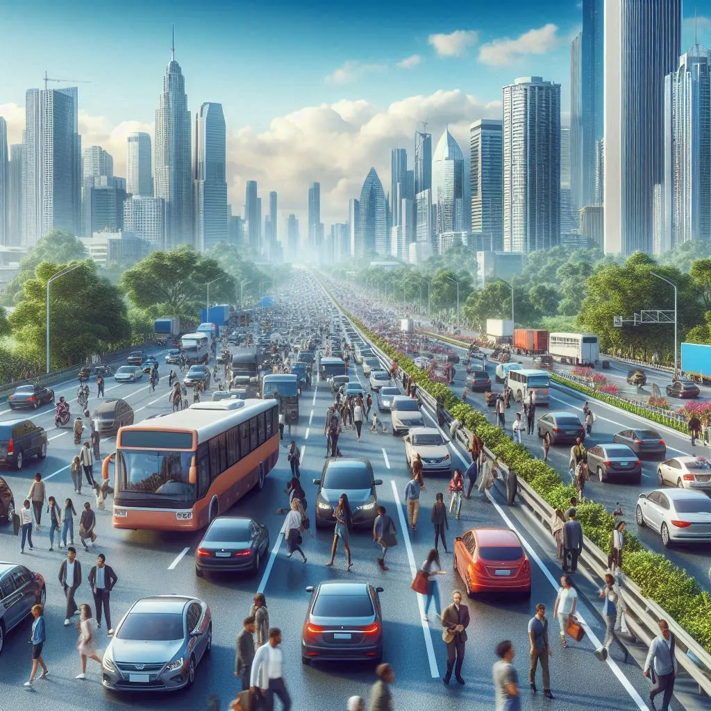 traffico da varie direzioni
